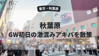 GW初日の秋葉原