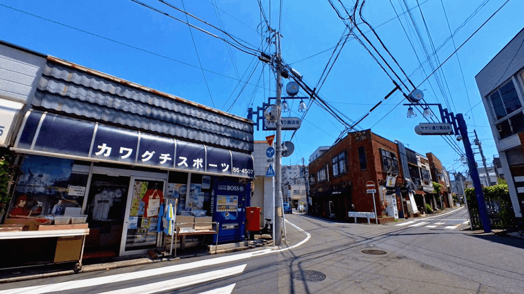 サザン通りの入口付近