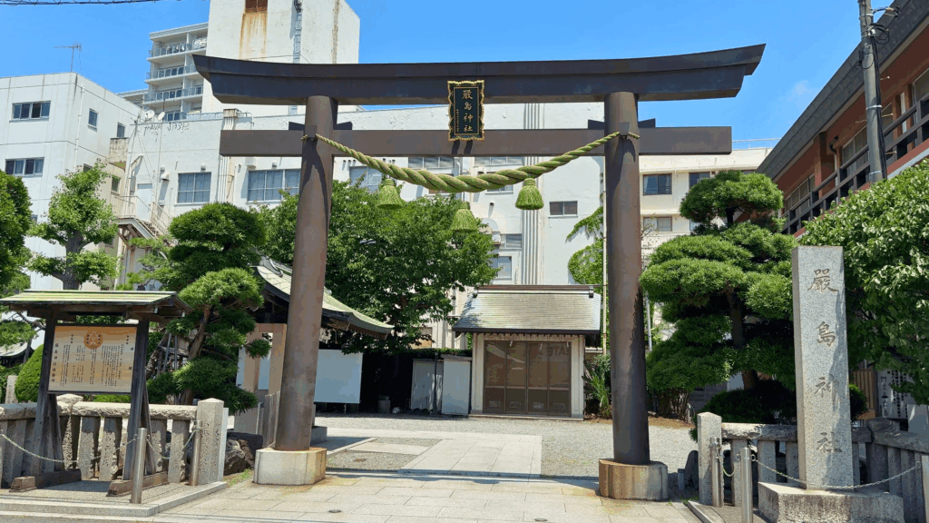 茅ヶ崎厳島神社の鳥居