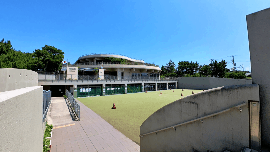 茅ケ崎公園のフットサルコート