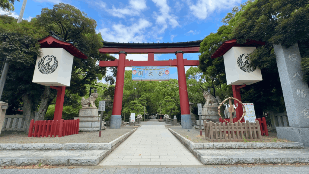 平塚八幡宮の鳥居