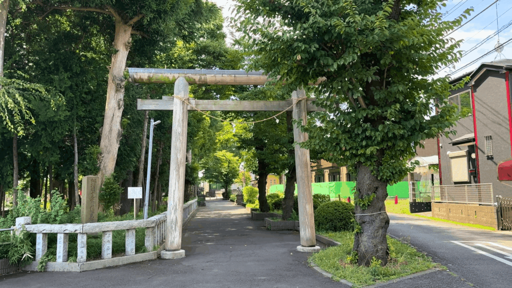 深見神社の鳥居