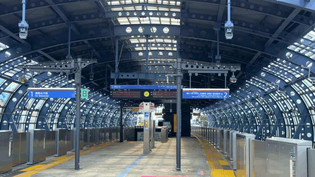 ゆめが丘駅のホーム