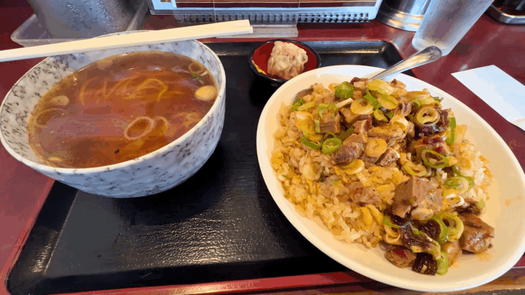 ネギチャーシューチャーハンセット