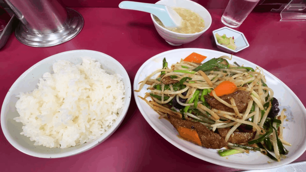 レバニラ炒め