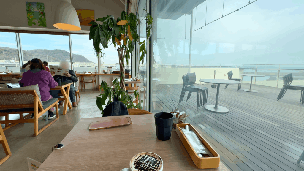 OISO CONNECT CAFEからの眺望