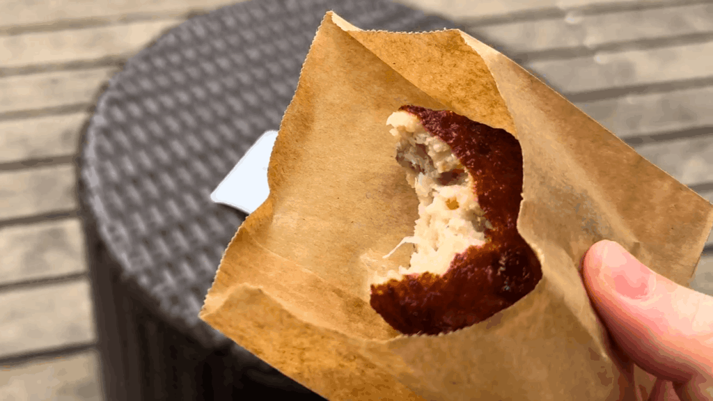 来宮神社のイカメンチ