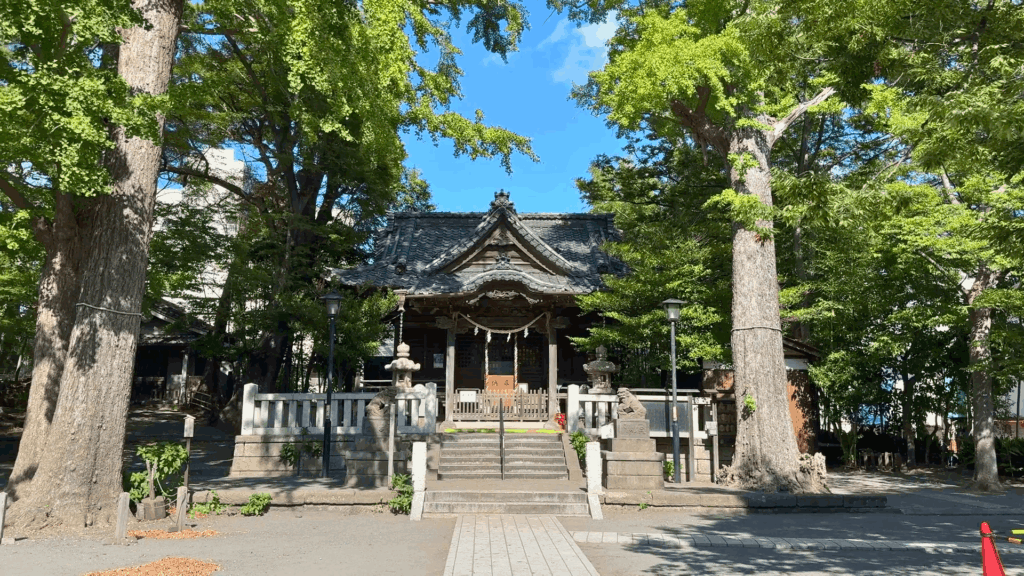 亀岡八幡宮の本殿