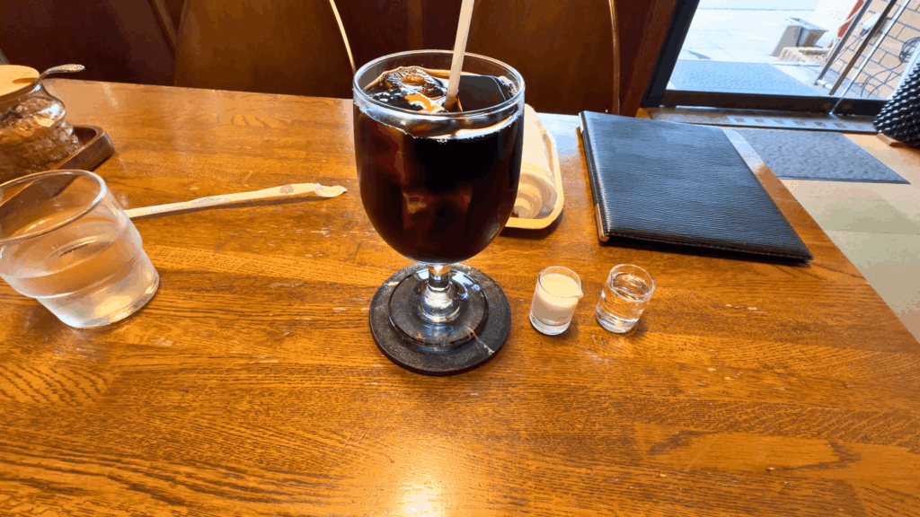 カルチャーのアイスコーヒー