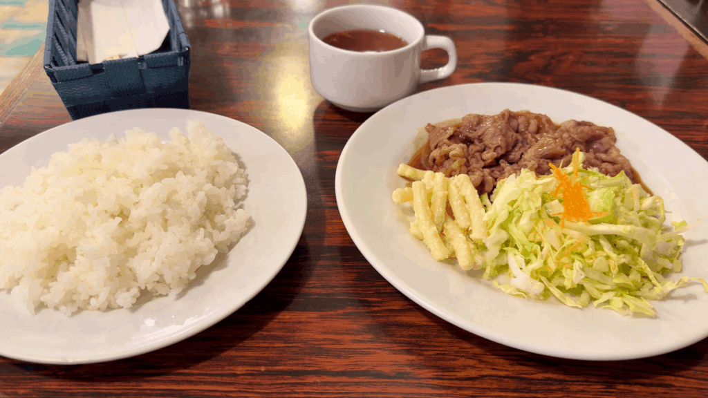 グリルママの牛焼肉ランチ