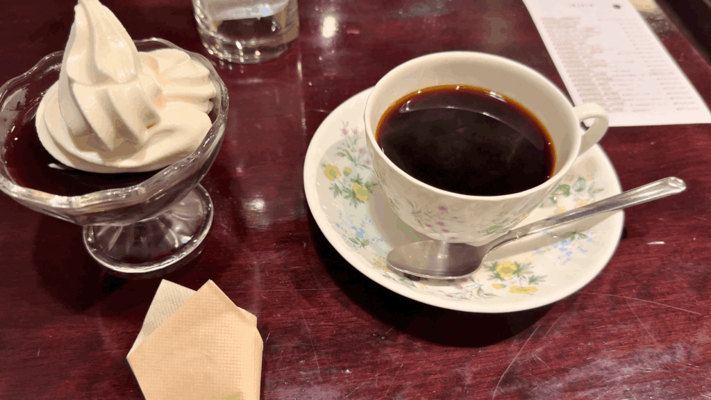 宮越屋珈琲のガテマラ珈琲ゼリーのセット