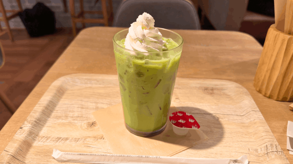 アイス出雲抹茶ラテ