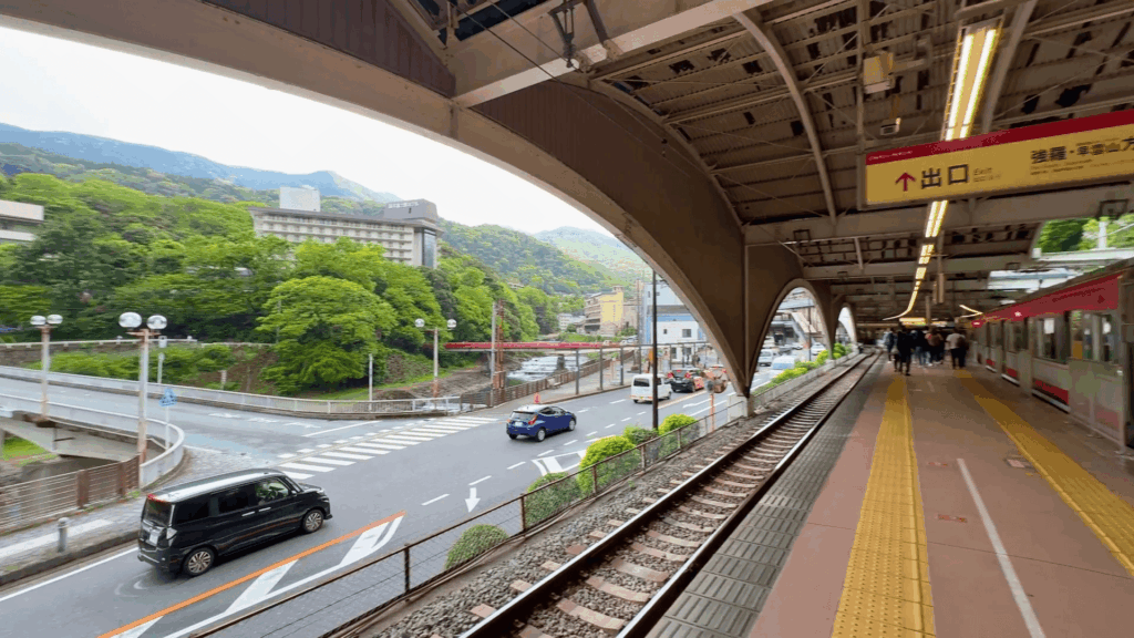 箱根湯本駅ホーム