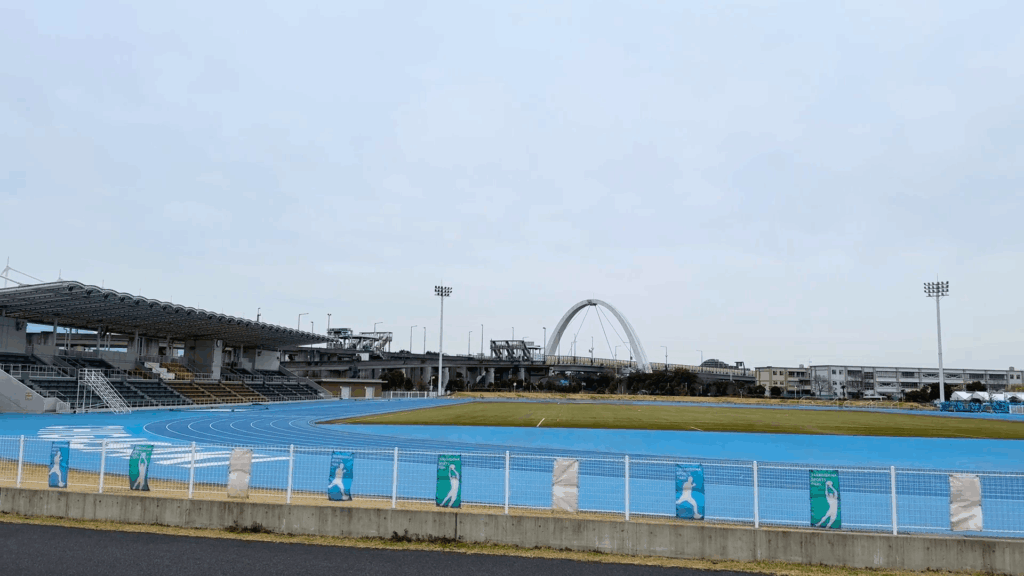 柳島スポーツ公園の競技場