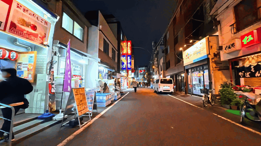 夜のジャンク通り