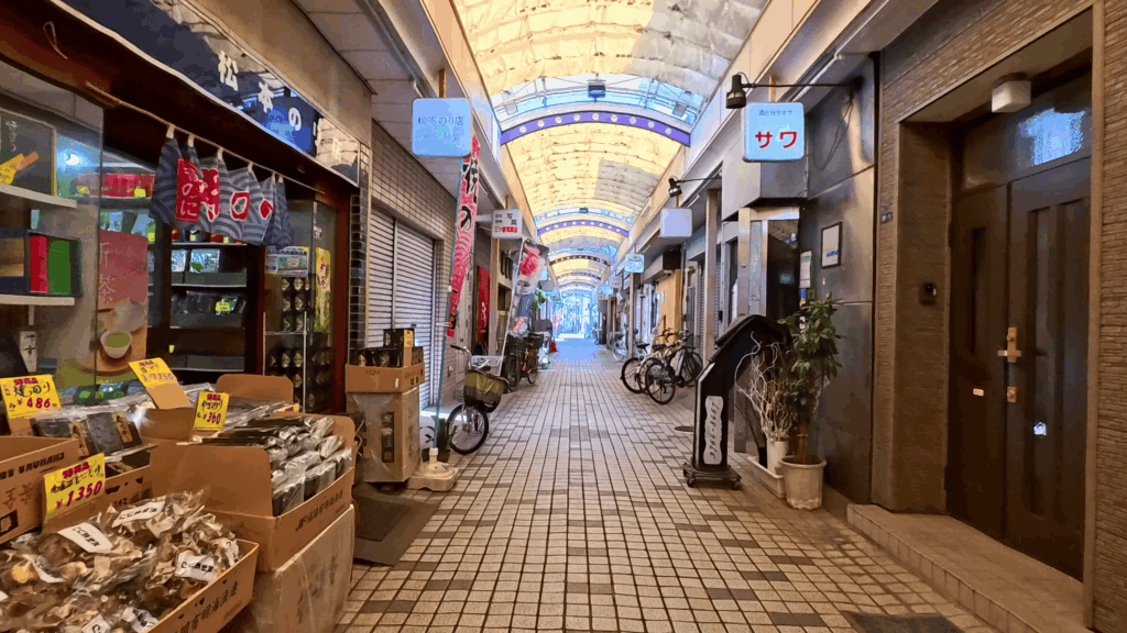 立会川西商店街