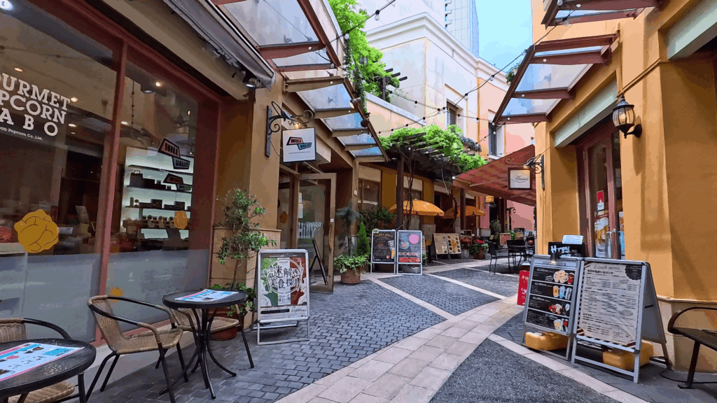 ラ・チッタデッラの路地