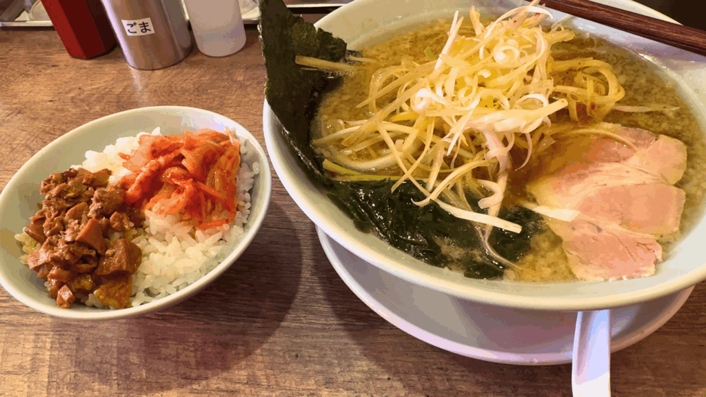 ネギラーメン肉キムチセット