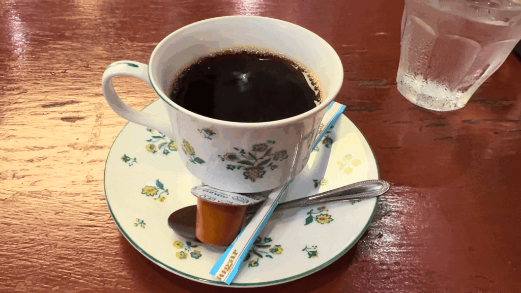 ぱぁらー泉のブレンドコーヒー