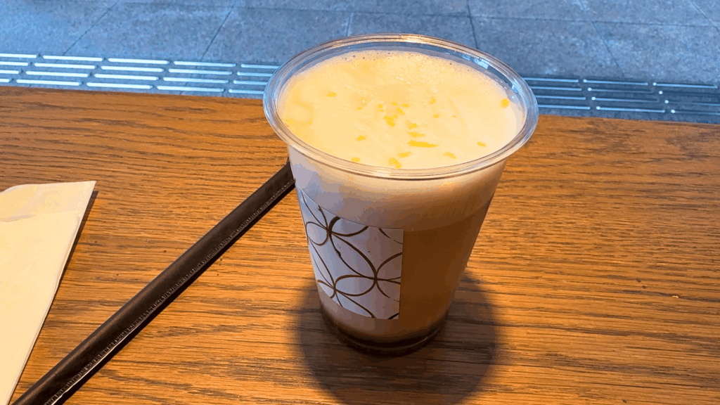 アイスシトロンカプチーノ