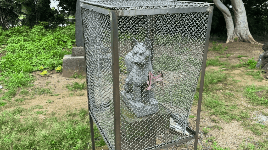 船島稲荷社のお稲荷さん