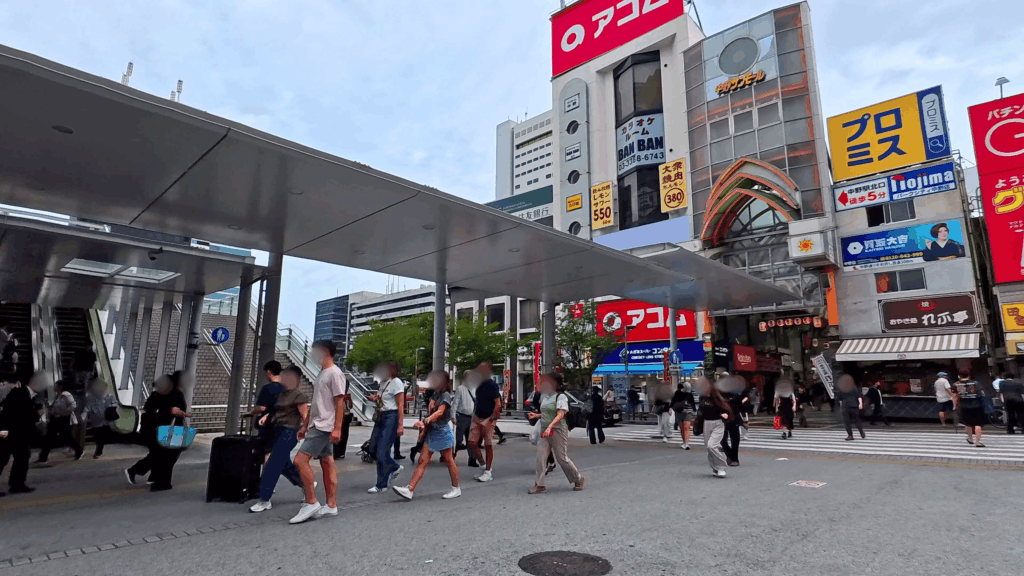 中野駅北口前