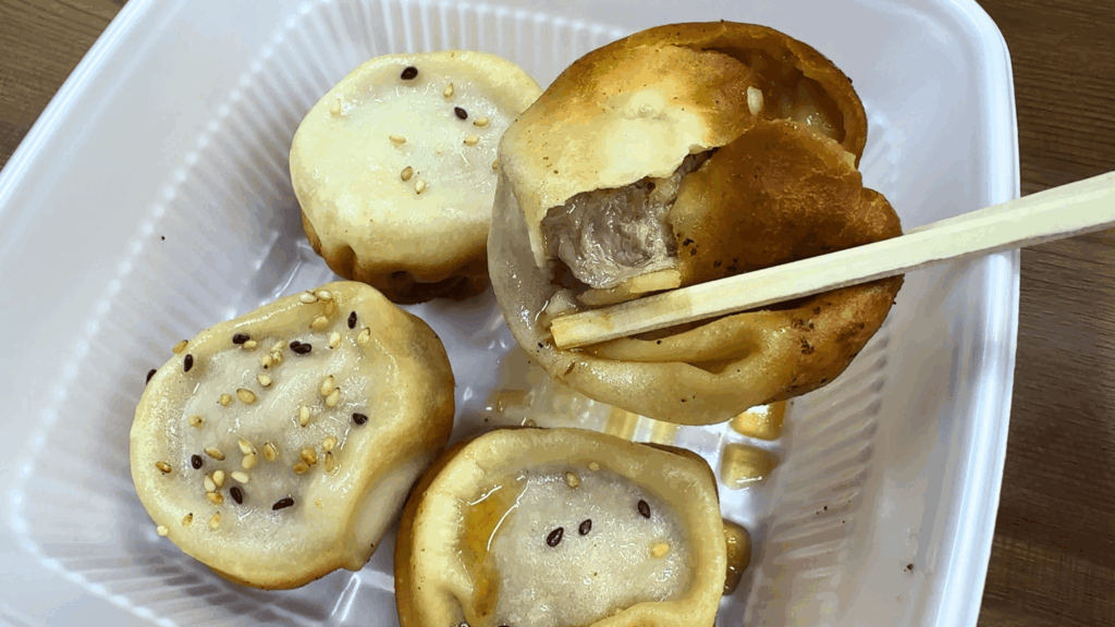 豚肉入り焼き小籠包
