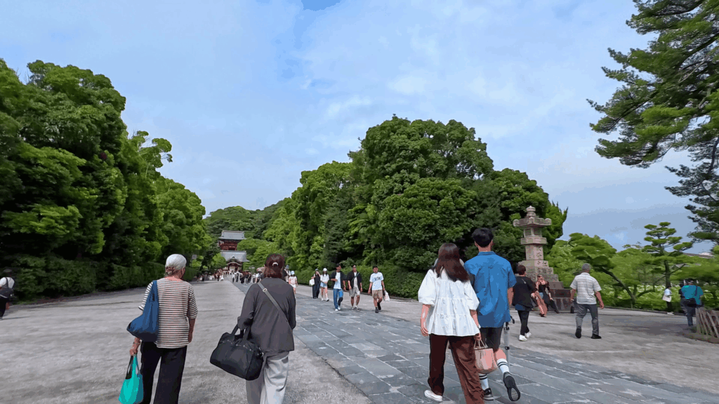 鶴岡八幡宮の参道