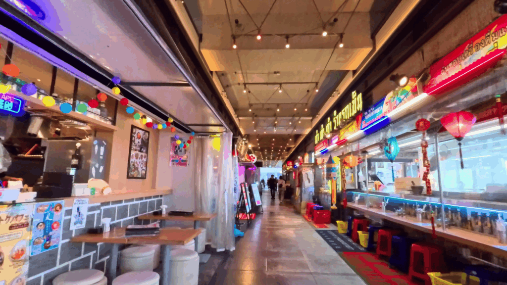 ミカン下北の飲食店街