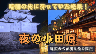 夜の小田原を散歩